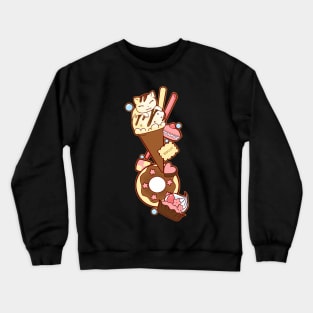 Strawberry Cream desserts Crewneck Sweatshirt